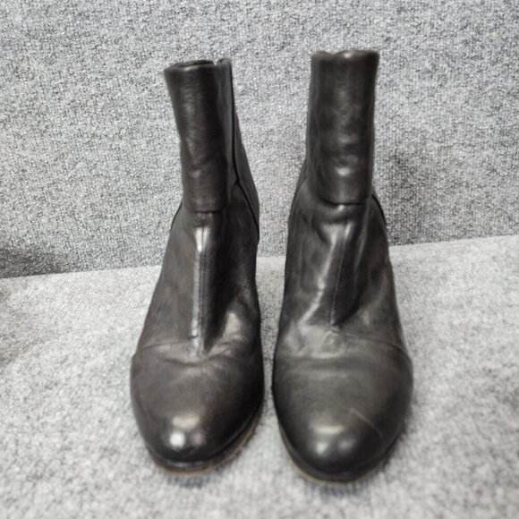 Rag & Bone Classic Newbury Ankle Boots Booties Black Leather Size 9.5 39.5 - Picture 5 of 16
